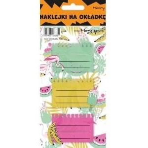 Henry London Notebook stickers - Summer (12pcs)