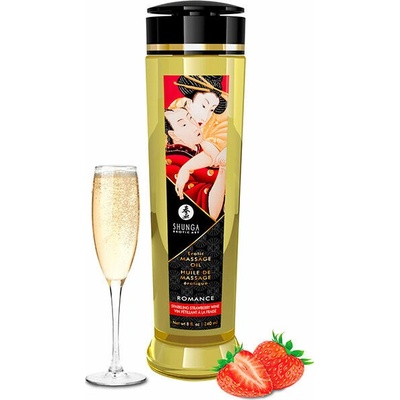Shunga Romance s vôňou šampanského a jahôd 250ml