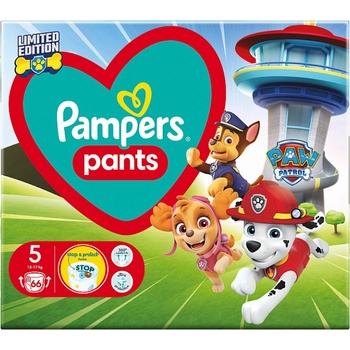 Pampers Active Baby Pants Paw Patrol 5 66 ks