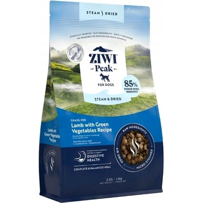 Ziwipeak Dog Steam & Dried s jehněčím 3,2 kg