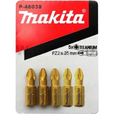 Makita P 48038 Sada bitov PZ2x25mm 5ks