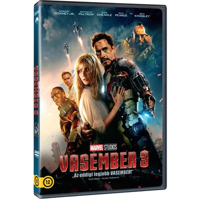 Iron Man 3 DVD maďarský obal bez CZ
