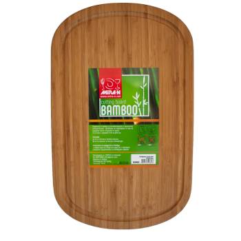 Image 1 of Horecano Бамбукова дъска овал 47х29х1, 9см(b3066) (011689)