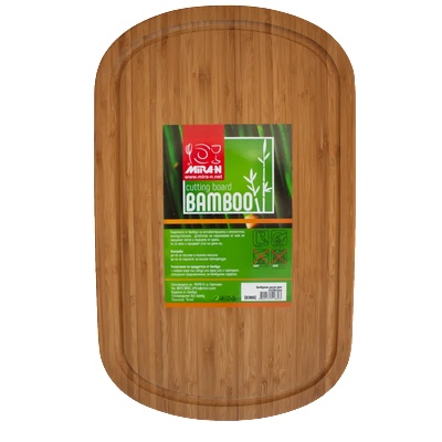 Horecano Бамбукова дъска овал 47х29х1, 9см(b3066) (011689)