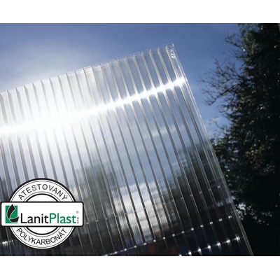 Lanit Plast Polykarbonátová komůrková deskaMarlon ST Longlife FRW 10 mm 1,05 x 3 m čirá 1 ks