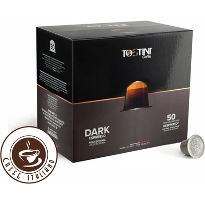 Tostini Nespresso Dark 50 ks