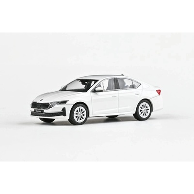 Abrex Škoda Octavia IV FL 2024 White Candy 1:43