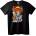 NOONEBRAND Тениска Chucky Огън - 5XL, Black