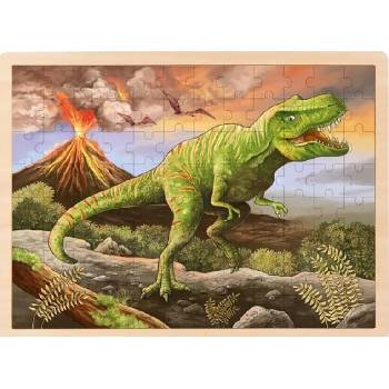 Image 1 of Goki Дървен пъзел Goki - Тиранозавър Рекс (57389)