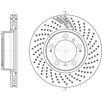 Brzdový kotúč REMSA 61133.11