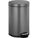 EKO 20 л кошче за отпадъци с педал в платинен цвят EKO от серия SERENE (EKO921520Platinum)