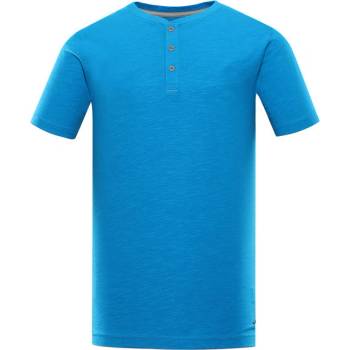 Alpine Pro Lihuq pánske tričko modré tyrkysovo modré