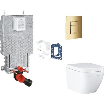 GROHE Uniset s tlačidlom Skate Cosmopolitan SANI15BB4125