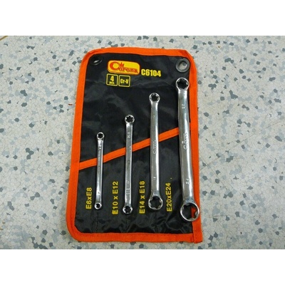 Corona Sada očkových klíčů torx Tx E6-E24 4ks XT-PC6104