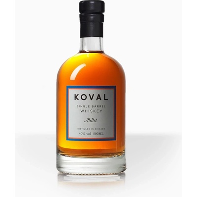 Koval Millet Whiskey 40% 0,5 l (čistá fľaša)