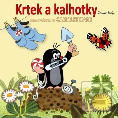Krtek a kalhotky omalovánka