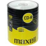 Maxell CD-R80 MAXELL, 700MB, 52x, 100 бр (4902580504830)