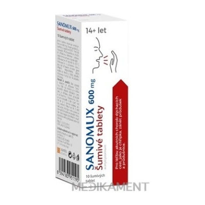 Sanomux 600 mg tbl.eff.10x600 mg