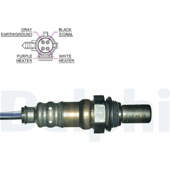 Lambda sonda DELPHI ES20044-12B1 (ES2004412B1)