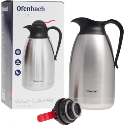 Ofenbach termoska 1 stříbrná 2 l