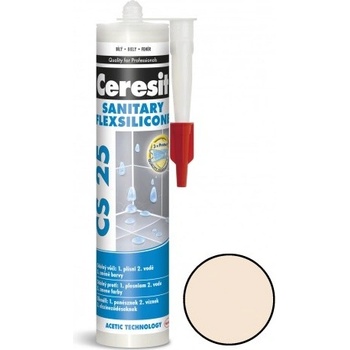 CERESIT CS 25 sanitární silikon 280g natura