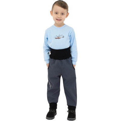 Esito Rostoucí softshellové kalhoty Sport Grey šedá