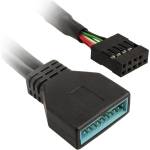 Kolink USB адаптер от USB 2.0 8-pin към USB 3.0 19-pin - 0.15m (KOLINK-ACC-ZUUS-173)