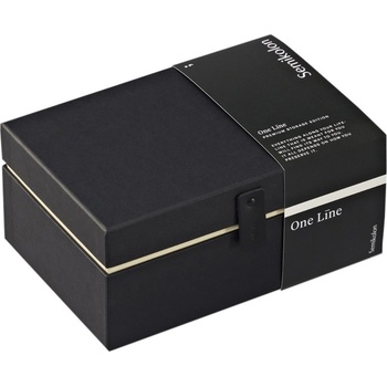 Semikolon Кутия за съхранение One Line S черна (373068)