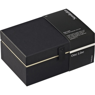 Semikolon Кутия за съхранение One Line S черна (373068)