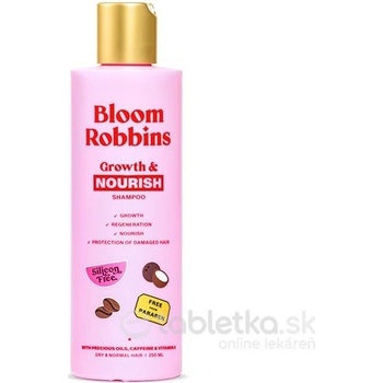 Bloom Robbins Growth & Nourish Shampoo na výživu a rast vlasov 250 ml