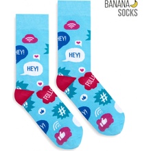 Banana Socks ponožky Classic Sociální média