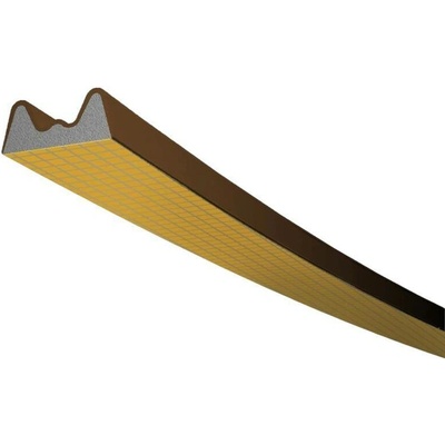Těsnění TLT do oken a dveří, profil "K", 9 x 4 mm x 6 m, hnědé | Zboží Auto