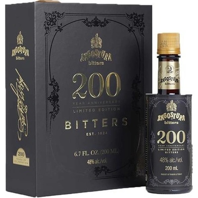 Angostura Aromatic 200 Year Anniversary Bitters 48,0% 0,2 l (karton)