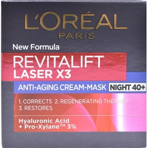 L'Oréal Revitalift Laser X3 Anti-aging Night Cream Mask 50 ml