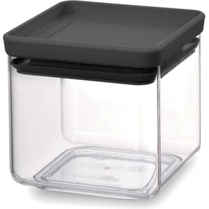 Brabantia Контейнер за съхранение на храна TASTY PLUS, 700 мл, тъмносив, пластмаса, Brabantia (BRAB122309)