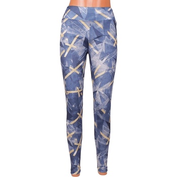 Image 1 of Дълъг клин в синьо, сиво и жълто