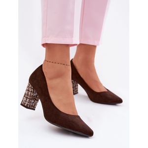 Step in style Дамски дебел ток модел 227176 Step in style