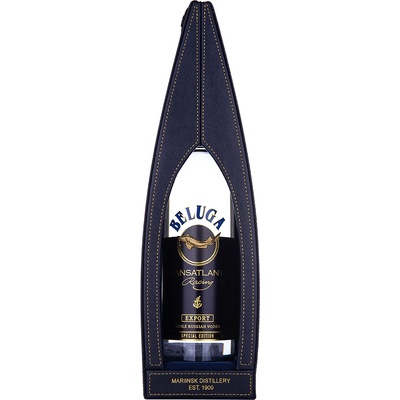 BELUGA Transatlantic кожена кутия комплект - водка 700ml 700 ml