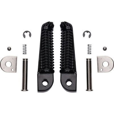 Bike It Footpeg OEM Replacement Yamaha Rear Black [MCA-FR045] FRY045
