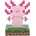Paladone Лампа Paladone Icons: Minecraft - Axolotl Light (PD-084885)