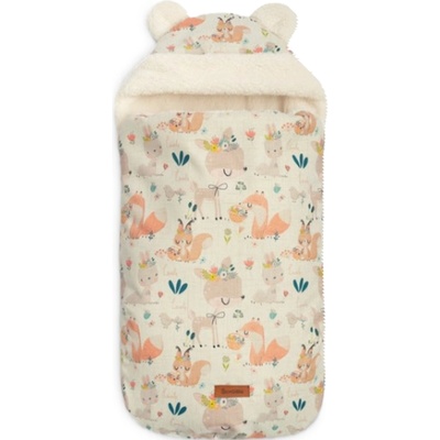 Sensillo Зимно чувалче за столче за кола и количка Sensillo - Vintage, бежово (SILLO-84965)