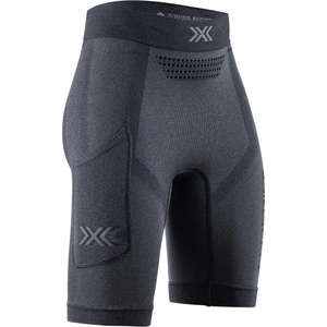 X-Bionic Дамски шорти за бягане X-Bionic Women's Xceed Run Short Tights Running shorts - X Black / Rhino Grey - размер XS (112-3520-0211)