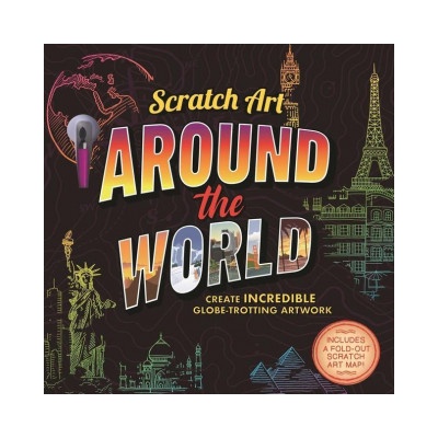 Scratch Art: Around the World: Adult Scratch Art Activity Book