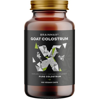 BrainMax Goat Colostrum kozie kolostrum 250 mg 100 rastlinných kapsúl