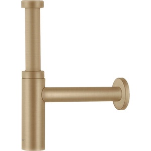 Hansgrohe - Дизайнерски сифон Flowstar S, четкан бронз 52105140 (52105140)