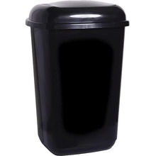 Plafor na triedený odpad 28 l s vekom - sivý
