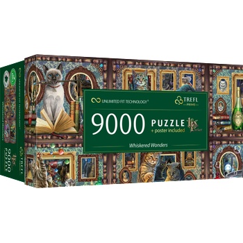 Trefl - Puzzle Lisa Parker: Whiskered Wonders - 9 000 piese