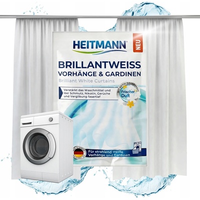 Heitmann Brillantweiss prášok do prania na záclony 50 g