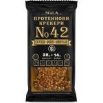 SCALA No. 42 Безглутенови протеинови крекери с минерали и фибри 80г