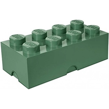 LEGO® Úložný box 25 x 50 x 18 cm army zelená